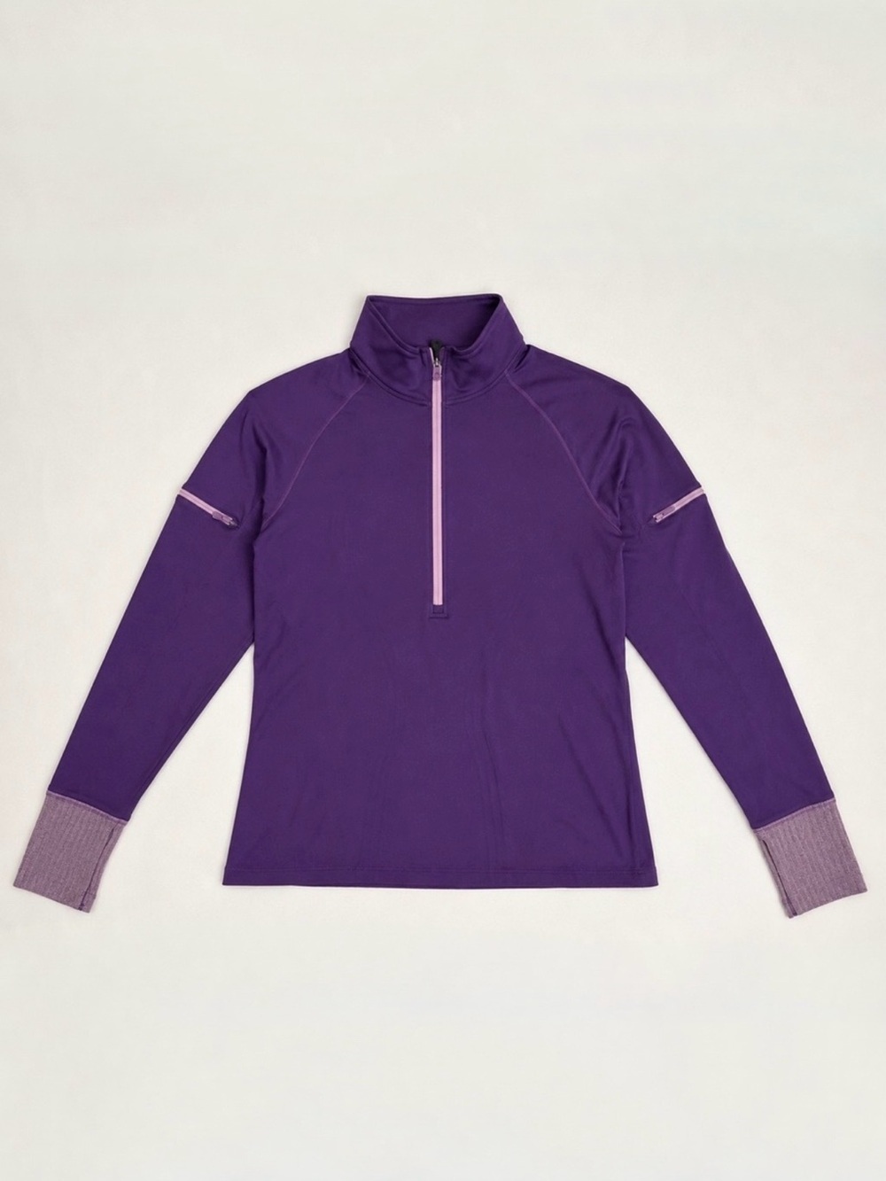 Lululemon Wet Dry Warm 1/2 Zip Pull Over Size 10